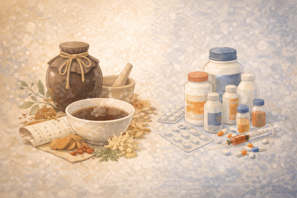 The difference between Chinese medicine and Western medicine