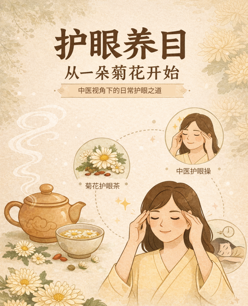 菊花护眼纽约国医堂